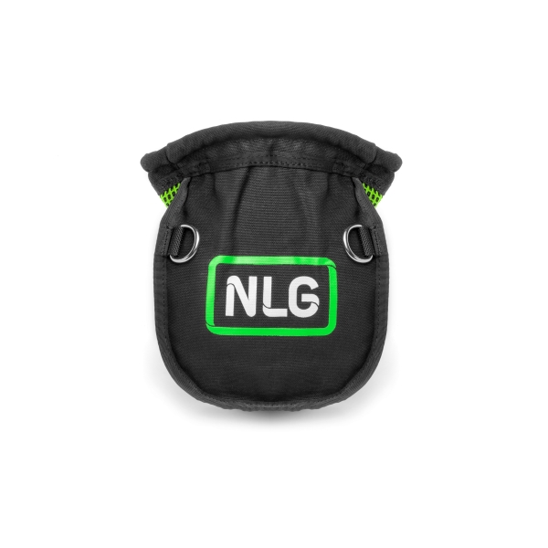 Samouzatváracie puzdro NLG s nosnosťou 5 kg – nylon, zeleno-čierna, 250×200×100 mm