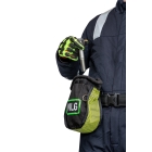 Samouzatváracie puzdro NLG s nosnosťou 5 kg – nylon, zeleno-čierna, 250×200×100 mm