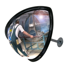 Širokouhlé zrkadlo Transpo Premium – akrylát, uhol 180°, pr. 60 cm