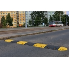 Spomaľovací prah – retardér 10 km/h, priebežný diel, čierna
