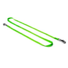 Textilný závesný popruh NLG Lanyard s nosnosťou do 5 kg – nylon, zelená, dĺžka 1500 mm