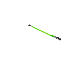 Textilný závesný popruh NLG Lanyard s nosnosťou do 5 kg – nylon, zelená, dĺžka 250 mm
