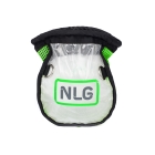Transparentné samouzatváracie puzdro NLG s nosnosťou 5 kg – plast, zeleno-čierna, 250×200×100 mm