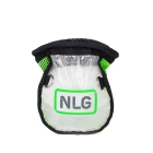 Transparentné samouzatváracie puzdro NLG s nosnosťou 5 kg – plast, zeleno-čierna, 250×200×100 mm