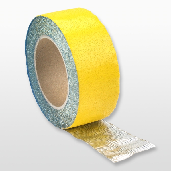 Tvarovateľná podlahová páska WT-5645 – mäkký hliník, žltá, 100 mm × 12,5 m