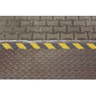 Tvarovatelná protišmykovéová páska WT-5414 – minerálny granulát v syntetickej živici, žltá, 25 mm × 18 m