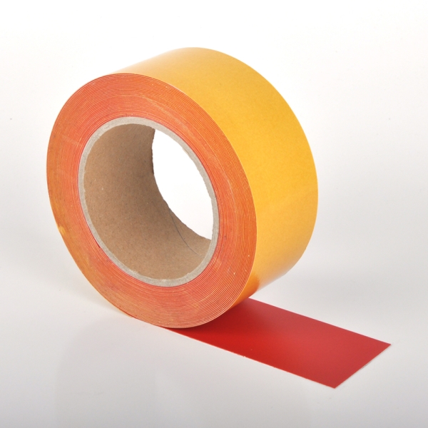 Univerzálna podlahová páska WT-5125 – PVC, červená, 50 mm × 10 m