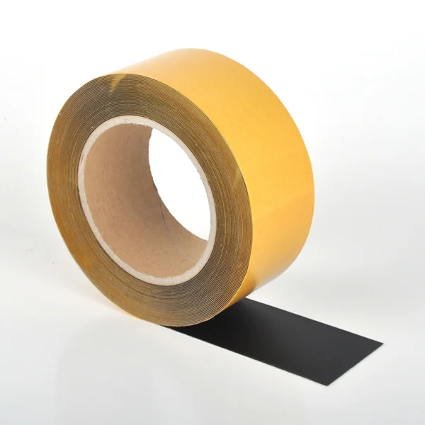 Univerzálna podlahová páska WT-5125 – PVC, čierna, 50 mm × 10 m