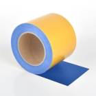 Univerzálna podlahová páska WT-5125 – PVC, modrá, 100 mm × 10 m