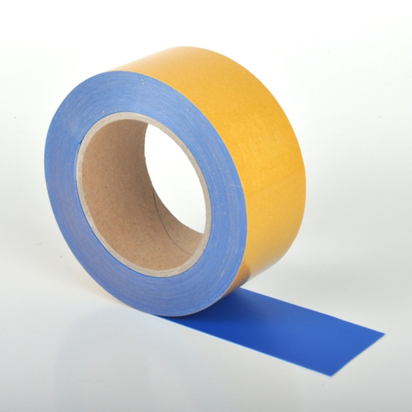 Univerzálna podlahová páska WT-5125 – PVC, modrá, 50 mm × 10 m
