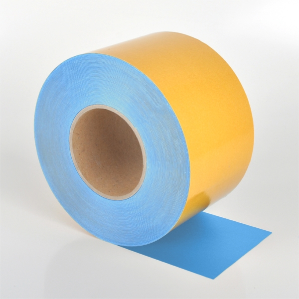 Univerzálna podlahová páska WT-5125 – PVC, svetlo modrá, 100 mm × 25 m