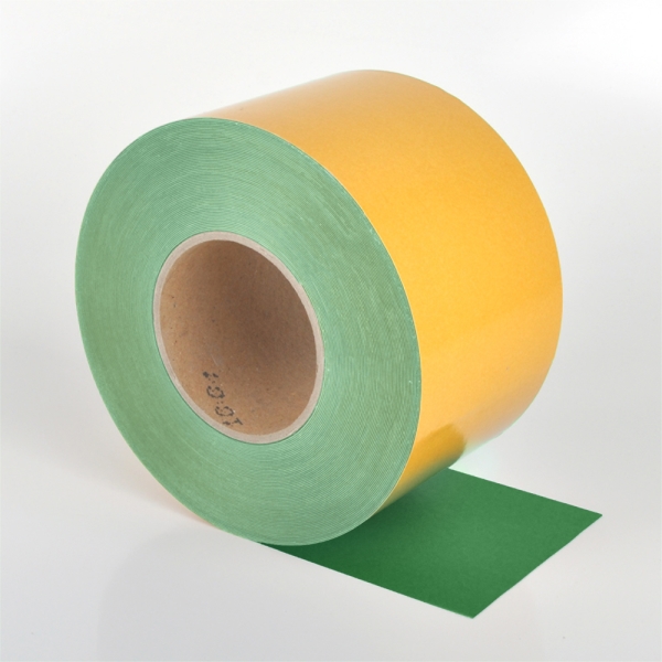 Univerzálna podlahová páska WT-5125 – PVC, svetlo zelená, 100 mm × 25 m