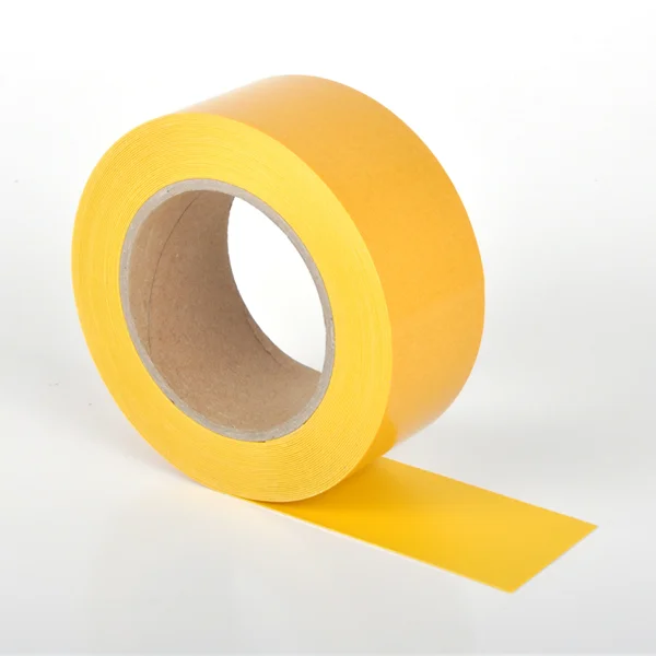 Univerzálna podlahová páska WT-5125 – PVC, žltá, 50 mm × 10 m