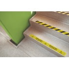 Univerzálne podlahové značenie s potlačou WT-5125, "Chránené územie ESD" – PVC, 5 m × 50 mm