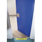 Univerzálne podlahové značenie s potlačou WT-5125, "Chránené územie ESD" – PVC, 5 m × 50 mm