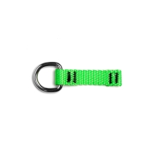 Upevňovací krúžok NLG D Ring na náradie, malý – kov, zelená