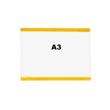 Vrecká na dokumenty, samolepiace – 316×436 mm, A3 horizontálne, balenie 10 ks