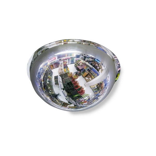 Vypuklé zrkadlo Premium – akrylát, uhol 360°, pr. 60 cm