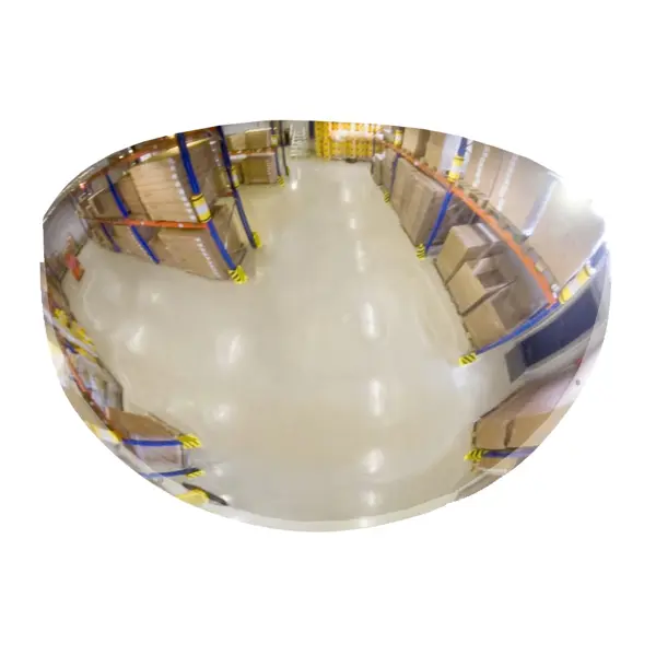 Vypuklé zrkadlo Premium – akrylát, uhol 90°, pr. 60 cm