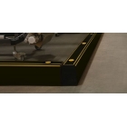 Zábrana paliet a vidlic vysokozdvižných vozíkov A-SAFE, ForkGuard Kerb Barrier – 185×130×1665 mm, čierna