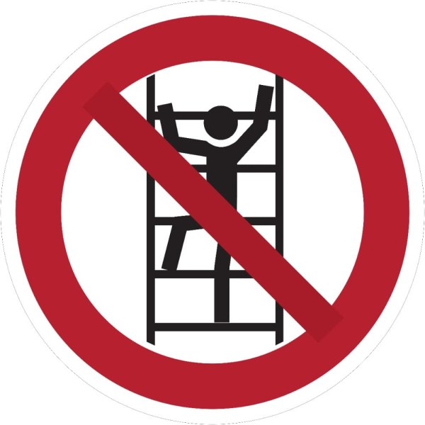 Zákazové značenie, Nešplhať – hliníkový kompozit, pr. 400 mm