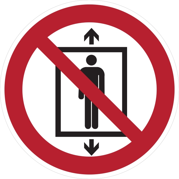 Zákazové značenie, Preprava cestujúcich zakázana – hliníkový kompozit, pr. 400 mm