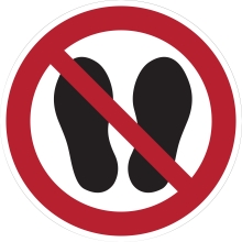 Zákazové značenie, Prístup zakázaný – hliníkový kompozit, pr. 400 mm