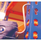 Závesné vrece na regály na triedenie odpadu, RackSack 160 l, lepenka – modrá, 1000×920 mm