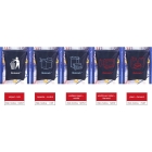 Závesné vrecia na regály na triedenie odpadu, RackSack 160 l, papier – modrá, 1000×920 mm, balenie 10 ks