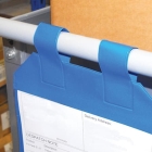 Závesné vrecká na dokumenty s magnetickými pútkami – 148×210 mm, A5 horizontálne, balenie 50 ks