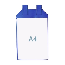 Závesné vrecká na dokumenty s magnetickými pútkami – 297×210 mm, A4 vertikálne, balenie 50 ks