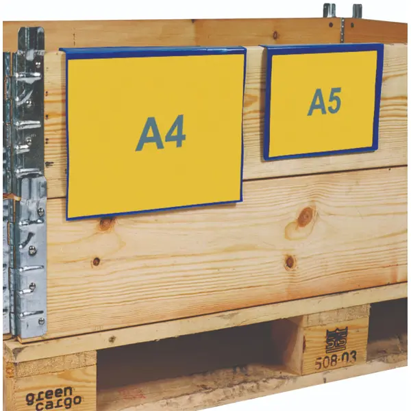Závesné vrecká s vrchnou hranou v tvare U – 210×297 mm, horizontálne, balenie 10 ks
